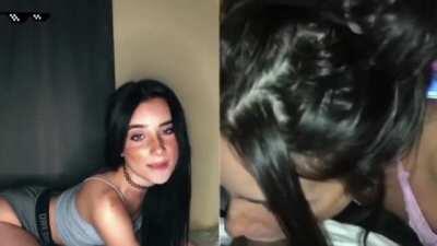 From TikTok To Sucking Cock 😈 ( Her Free Album In Comments )