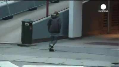 Powerful winds in Norway