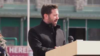 Republican Rep. Mike Lawler who represents a swing district in NY gets booed ruthlessly after trying to use the 'waste, fraud, and abuse' line in response to voters' concerns about Medicaid cuts