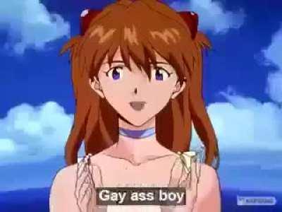 Shinji is a gay ass (found it)