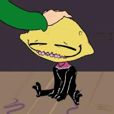 pet the lemon (by @silentjhecksextrastash on tumblr)
