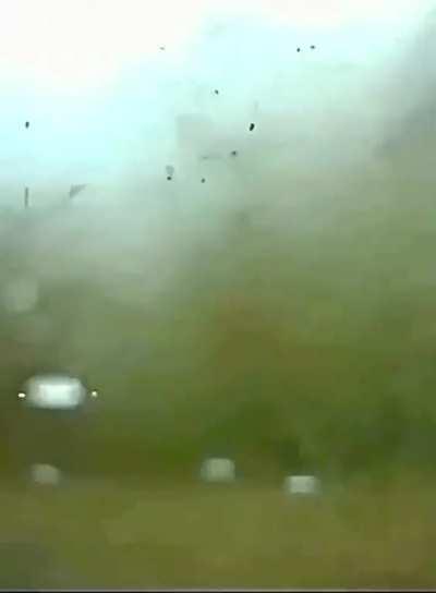 look at the size of that rock