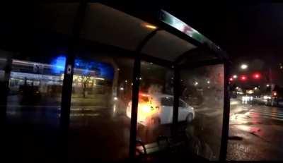 [1A Violation] Antifa protestor harasses Antifa street-journalist for filming criminal acts