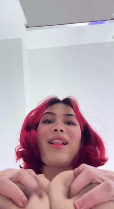 Imagine how my tits will bounce when I'm on top of you