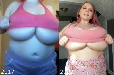 Cassie's incredible growth