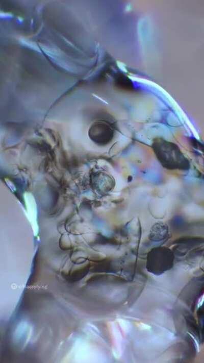 Magnification of a snowball