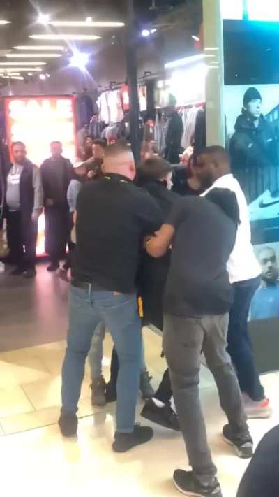 Youth attempted to steal from the JD Sports store in Westfield, Shepherd's Bush, but was caught by security.