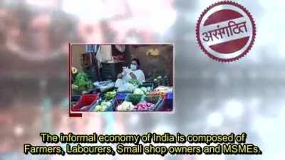 Rahul Gandhi's ELI5 on Indian Economy (Part 1): Modi Govt. Creating Unemployment and Poverty by Destroying India's Informal Economy, to Drive Down Wages for Crony Capitalists.