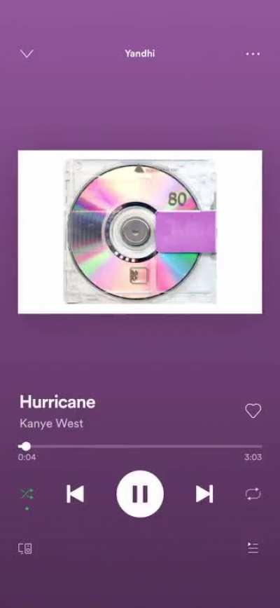 It’s a Thursday night. You’re playing Donda. You hear this. Life’s good.