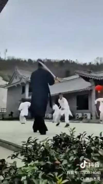 Seniors, Juniors, and Elders, there's the Teacher teaching the next generation.