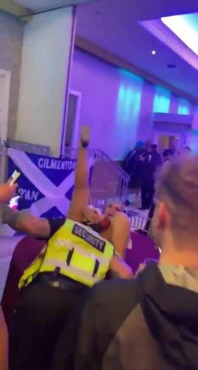 Letting a stranger go down on you in the middle of a bar