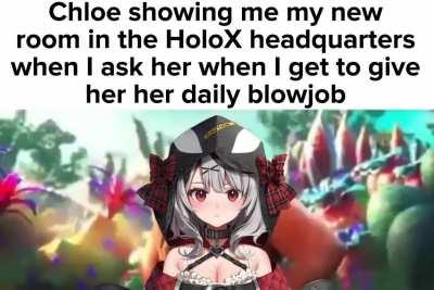 “Stop drooling, you’re making a mess”