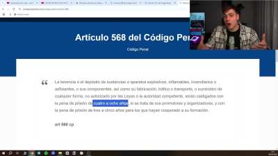 El arbitrario artículo 568 del código penal español