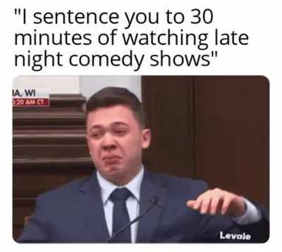 this is the cruel and unusual punishment they warned us about