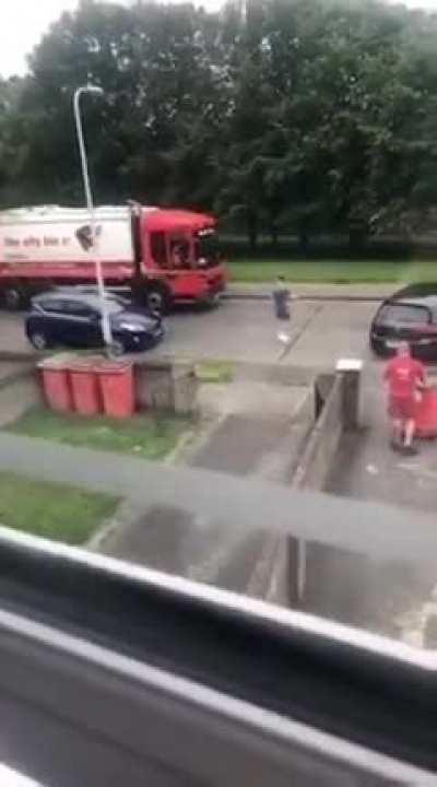 Roadrage followed by assault with a deadly weapon