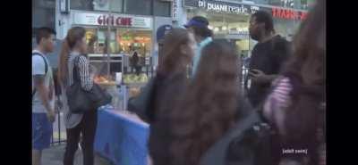 “Care for a smoothie, miss?”