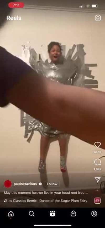 Tape working overtime