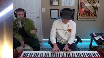 Unlikely collaboration between a freestyle rapper and pianist