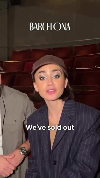 Lily for Barcelona The Play IG Dec 2024