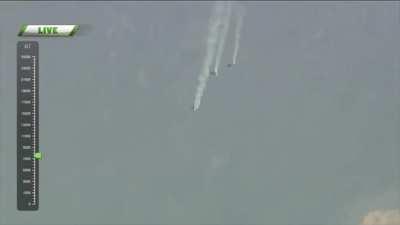 Man skydiving from 25,000 without a parachute to land on a net