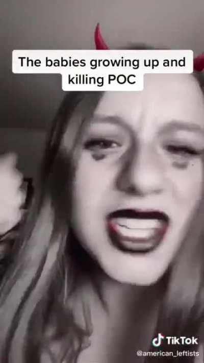 Stand back everyone she’s single handily destroying racism!