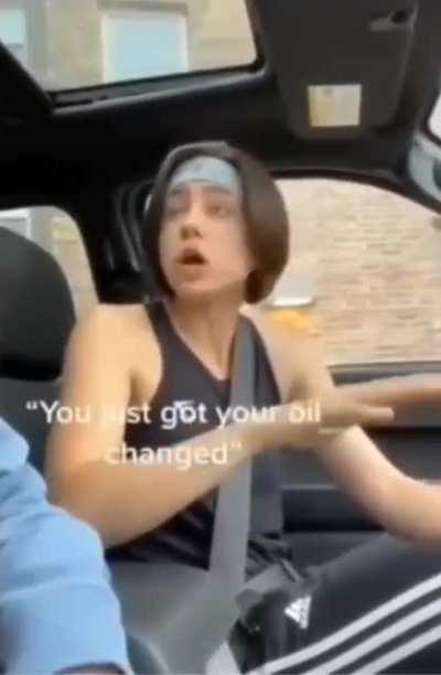 A wholesome conversation about oil change and tires