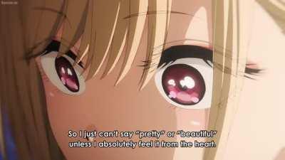 Kitagawa-san blushing