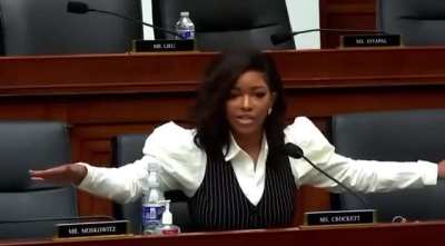 Rep. Crockett Shuts Down GOP's Unconstitutional Power Grab | Calls Out Trump & Musk Agenda (3-minutes) - April 1, 2025