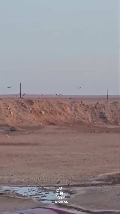 “Possibly C-17 American military cargo aircraft have been seen in the deserts of Najaf; this comes after a ‘confrontation between a U.S. force and the Iraqi Army’ in the deserts of Rutba.”