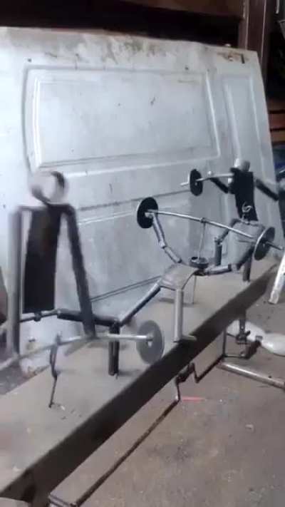 This guy transforms discarded metal into mesmerizing biomechanical sculptures,his name is Guillermo Galetti, he is from Argentina