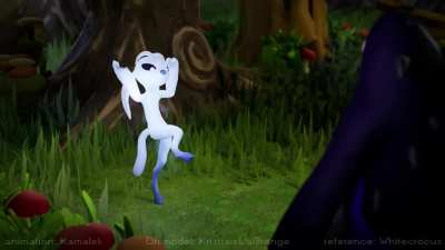 Ori breakdancing but it's 3D