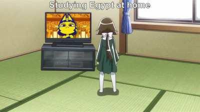 Girls: Omg Egypt is so boring...... The Boys: