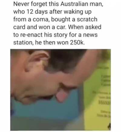 The way he got happy at the end made me smile