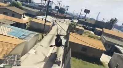 [GTA V] GTA online helicopter glitch