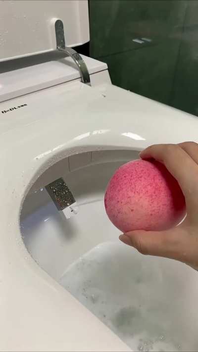 Testing Smart Toilet Washes Peach