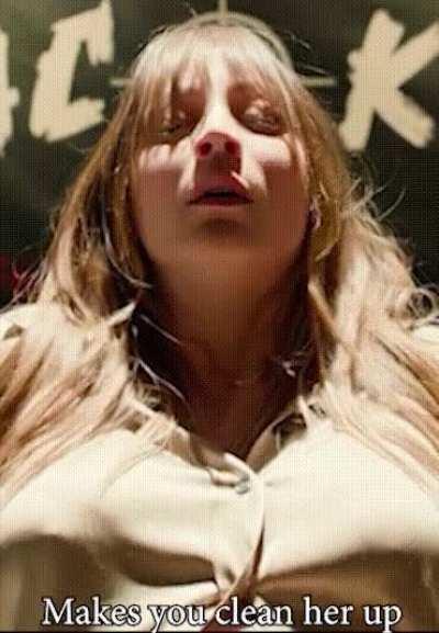 Which celeb is so damn hot, that she could even cuck you like Kaley Cuoco does here?