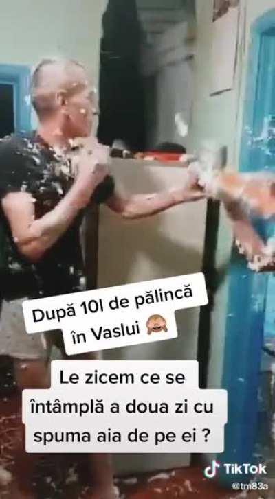 După 10 litri de rachiu, în Vaslui