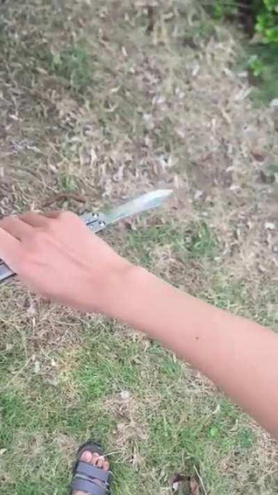 My Balisong Knife
