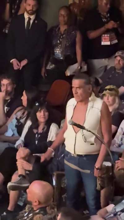 “I’ll shut up” Jonathan Joss KOTH Revival interruption