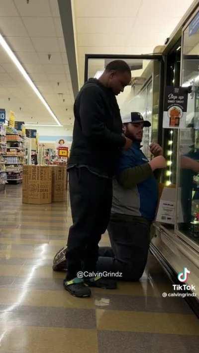 I didn't see nothin'