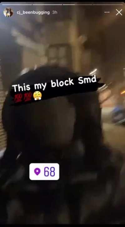 Spinning with gun out in NYC is crazy😂🤦🏾‍♂️