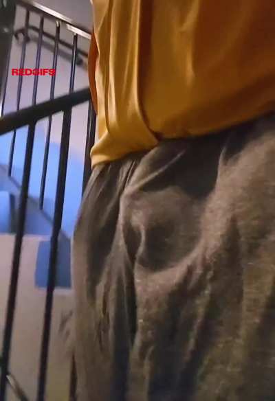 On my way to the grocery store freeballing