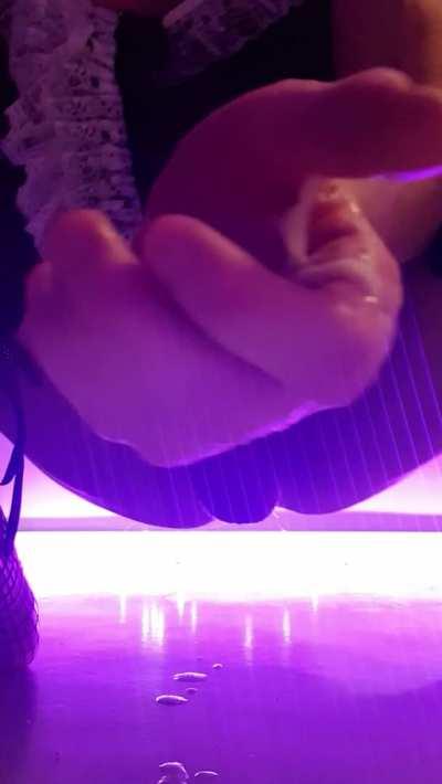 As a maid, it's important to clean up the mess 🙊💦