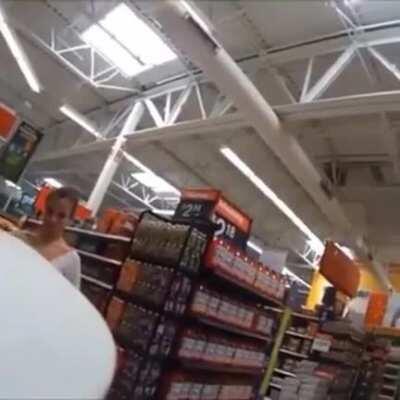 Ohhhh puppy and his savage owner