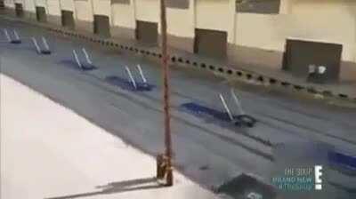 WCGW Attempting to break the world record for most pieces of glass ran through