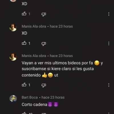 Estaba viendo YouTube y me encontré esto lpm