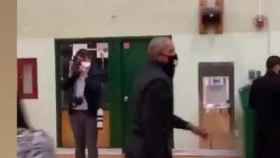 Obama Sinks a 3 Pointer