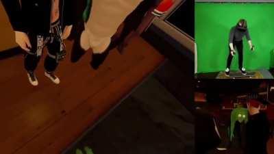 The way his avatar became crippled made me crack