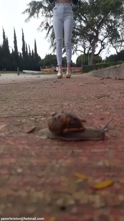 Girl crush snails