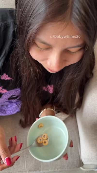 Tastes so good with cum